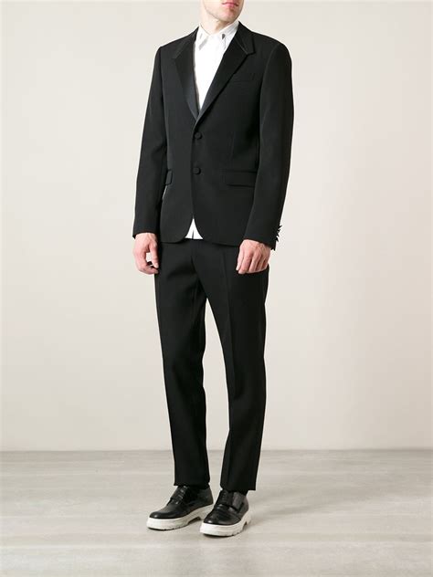 givenchy classic suit men 3 button